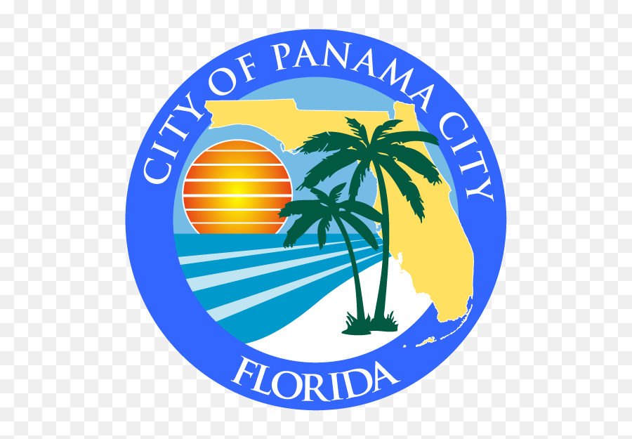 Fileseal Of Panama City Floridapng - Wikimedia Commons City Of Panama City Florida,Panama Flag Png