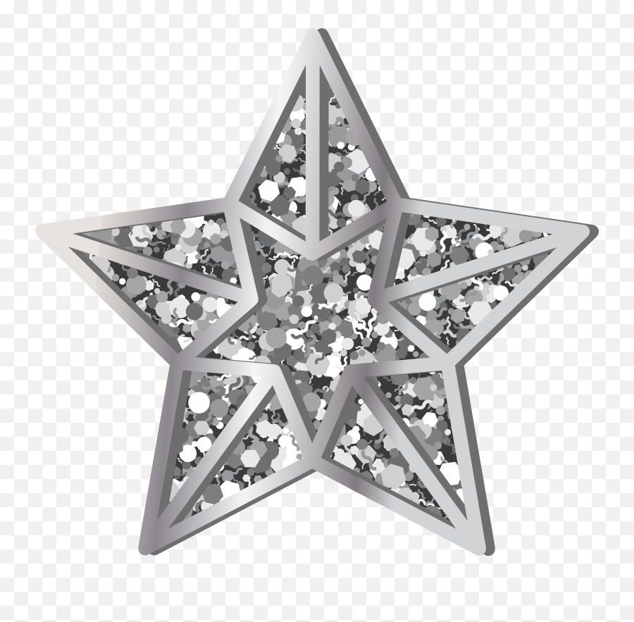 Star Silver Transparent Png Clip Art Emoji