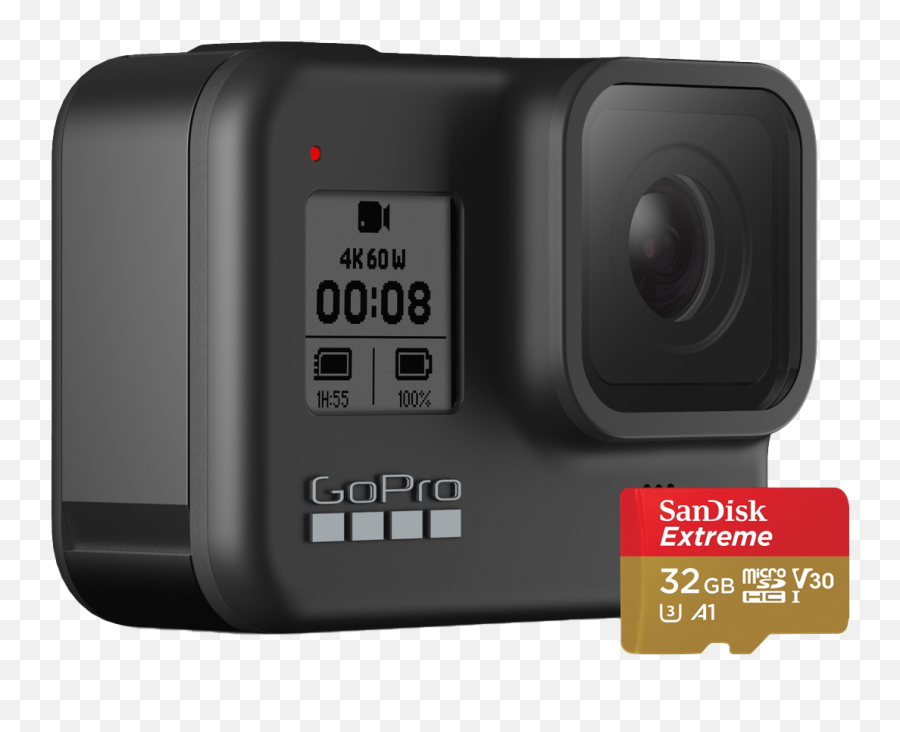 Gopro Camera No Background - Gopro Hero 8 Png,Camera Transparent Background