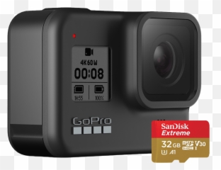 Gopro Camera No Background - Hero 8 png