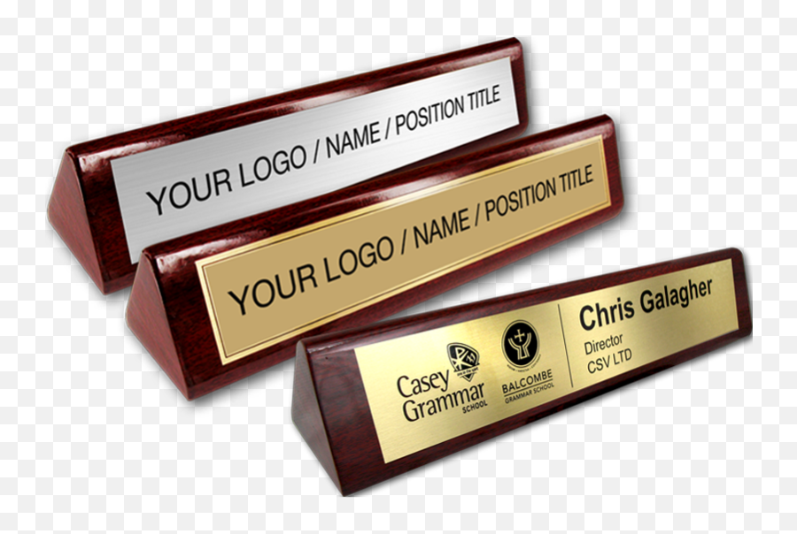 Gold Name Plate Png Picture 666208 - Name Signs For Desk,Name Plate Png