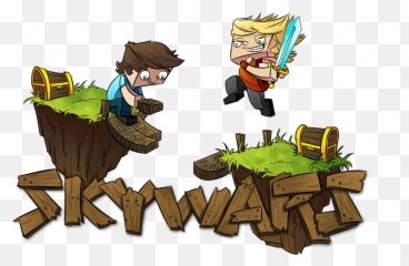 Minecraft Hypixel Logo - Skywars Png