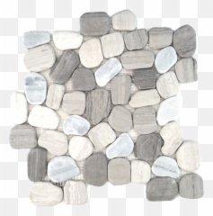 Haisa Lt Matt Pebbles - Wallandtile Free Shipping Athens Stone Wall Png,Pebbles Png