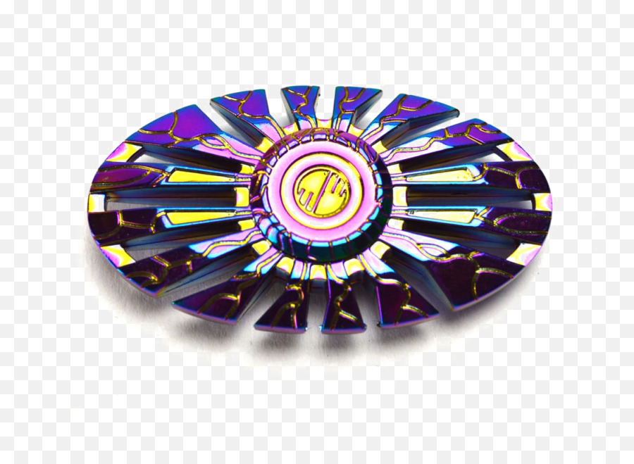 Download Rainbow Fidget Spinner - Circle Png,Fidget Spinner Transparent Background