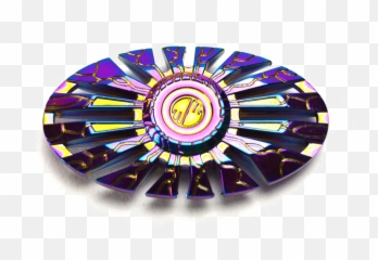 Download Rainbow Fidget Spinner - Circle png
