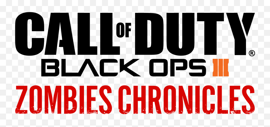 Chronicles Logos Hq Transparent Png - Black Ops 3 Zombies Png,Black Ops 4 Logo Png