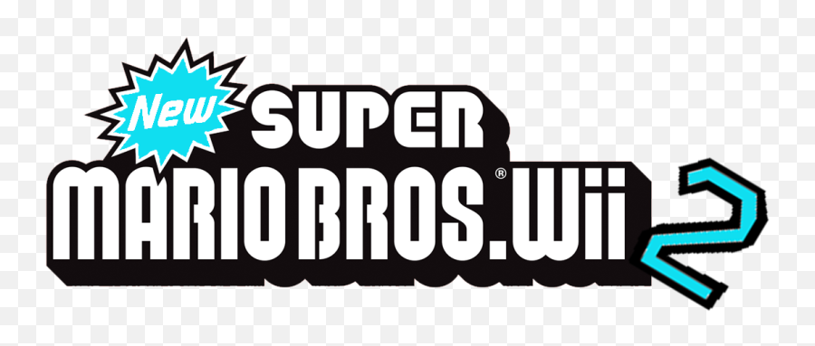 New Super Mario Bros Wii Wiki - New Super Mario Bros Wii 2 Logo Png,Super Mario Bros Logo