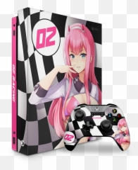 Racing Zero Two Xbox One Skin - Zero Two Xbox One Png,Zero Two Png