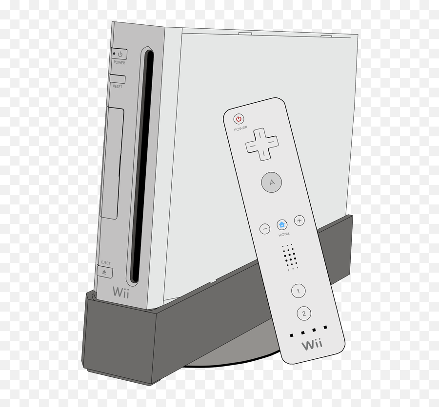 Drawing Of Wii Transparent Cartoon - Jingfm Drawing Of The Wii Png,Wii Remote Png