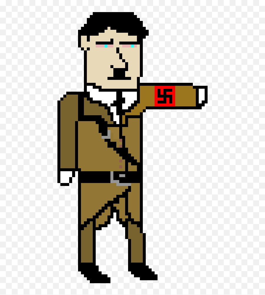 Hitler Pixel Art Maker - Minecraft Pixel Art Hitler Png,Hitler Png