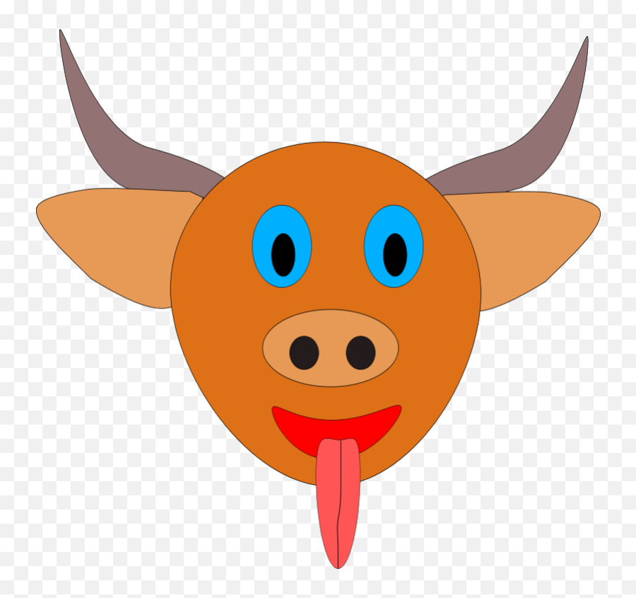 Machovka Bull Png Image Free U2013 Getintopik - Bulls Head Cartoon,Bull Png