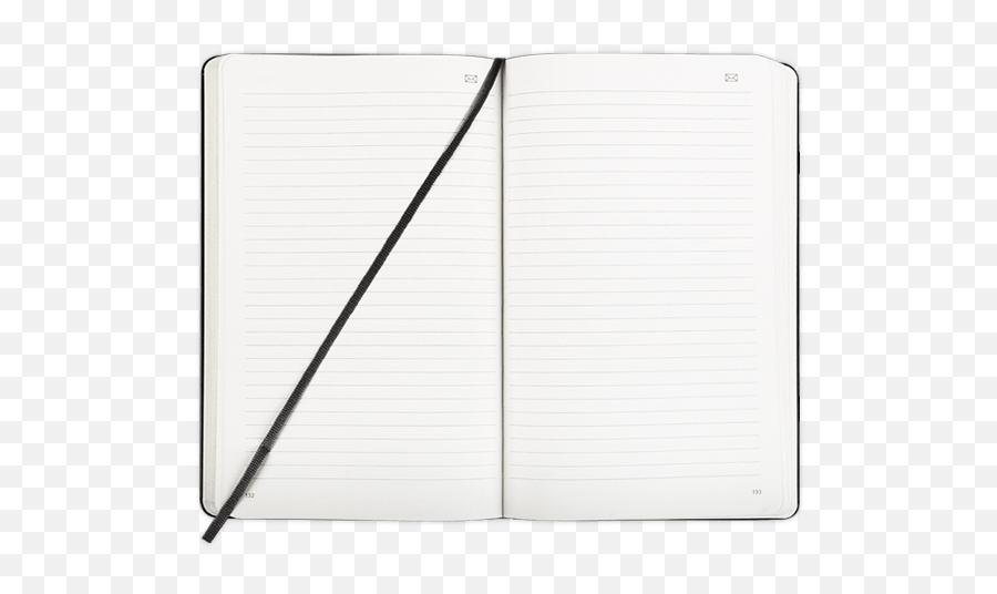Open Moleskine Notebook Transparent Png - Stickpng Moleskine Png,Notebook Transparent Background