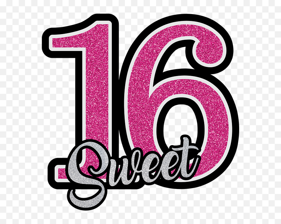 Sweet 16 Png Images Collection For Free - 16 Birthday Background Design,Sweet 16 Png