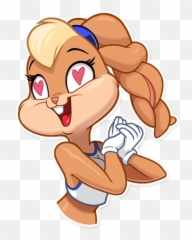 Lola Bunny - Telegram Sticker Lola Bunny Love Png,Space Jam Png