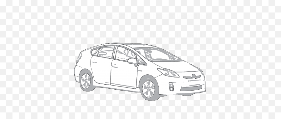 Toyota Prius 2009 - Aerpro Toyota Prius Png,Prius Png