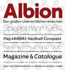 Albion Sans Letterbox - Dot png