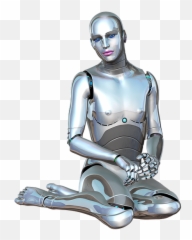 Cyborg Png - Woman Robot Png 888411 Vippng