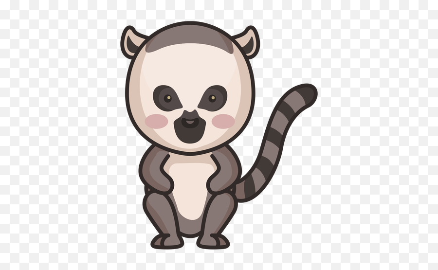 Cute Raccoon Character - Transparent Png U0026 Svg Vector File Dot,Racoon Png