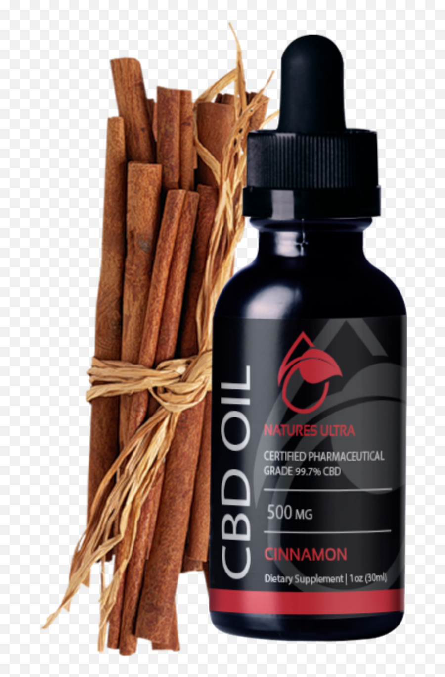 Download Cinnamon Cbd Oil By Natureu0027s Ultra - Cinnamon Png Natures Ultra Cbd Oil,Cinnamon Png