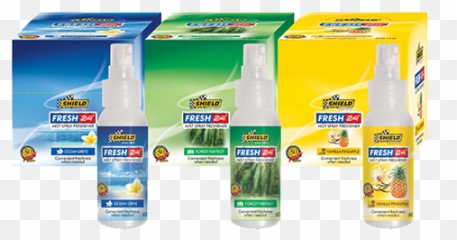 Fresh 24 Mist Spray Freshener Shield Since 1964 - Car Air png