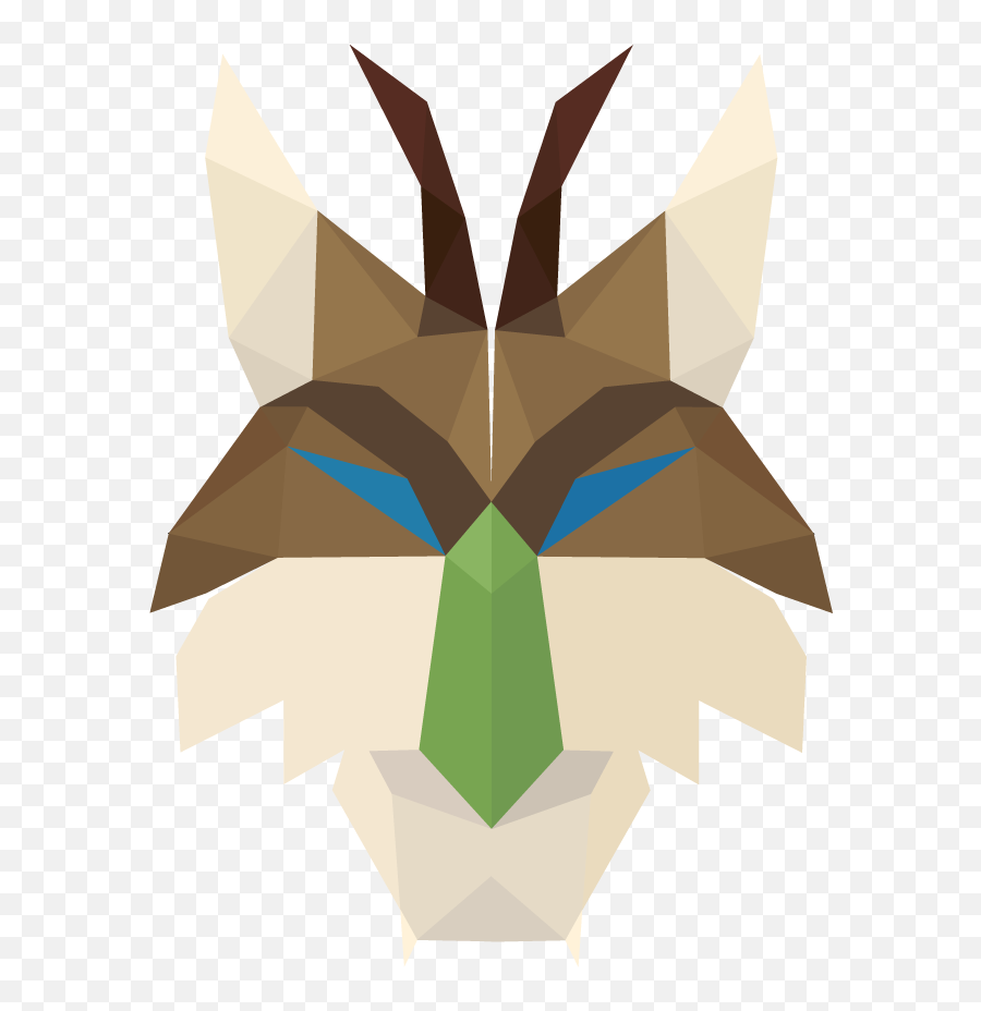 Ginkei Low Poly By Bangerat - Fur Affinity Dot Net Fictional Character Png,Low Poly Logo