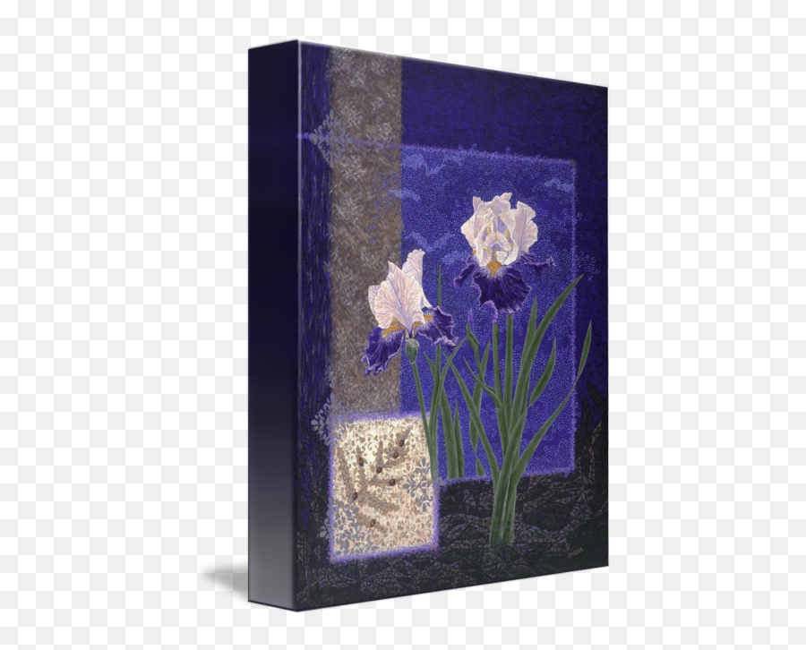 Fine Art Prints Irises Iris Flower Wall Decor By Baslee - Iris Sanguinea Png,Iris Flower Png