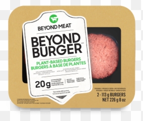 Beyond Meat Burgers Coming To Grocery Stores Across Canada - Burger png