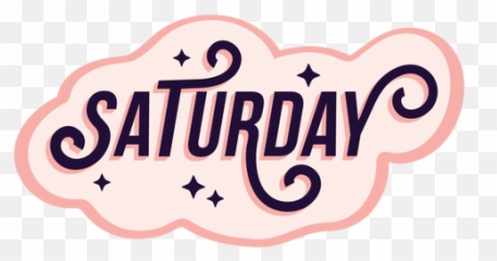 Saturday Badge Sticker - Dot png