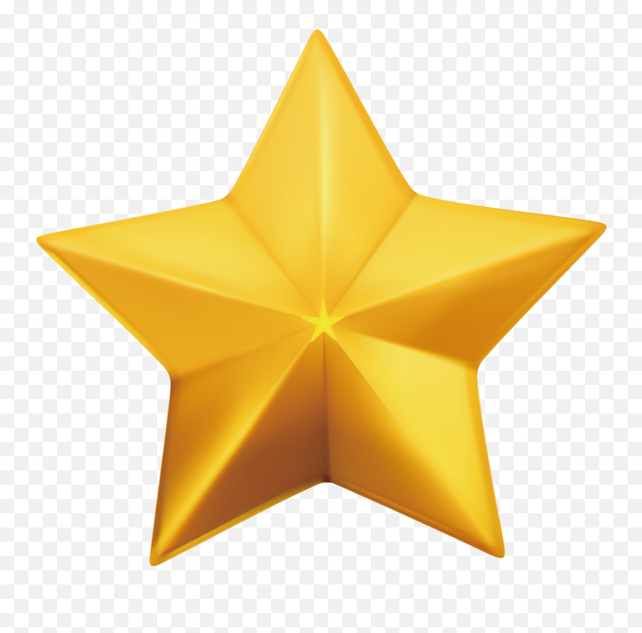 Vector Gold Five - Vector Star Png Icon,Star Vector Transparent