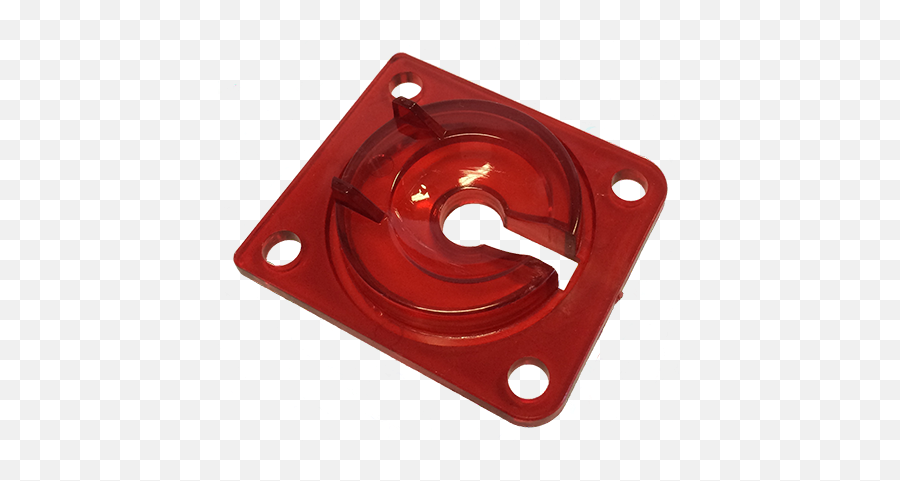 Transparent Red Eject Hole Plastic - Solid Png,Hole Transparent