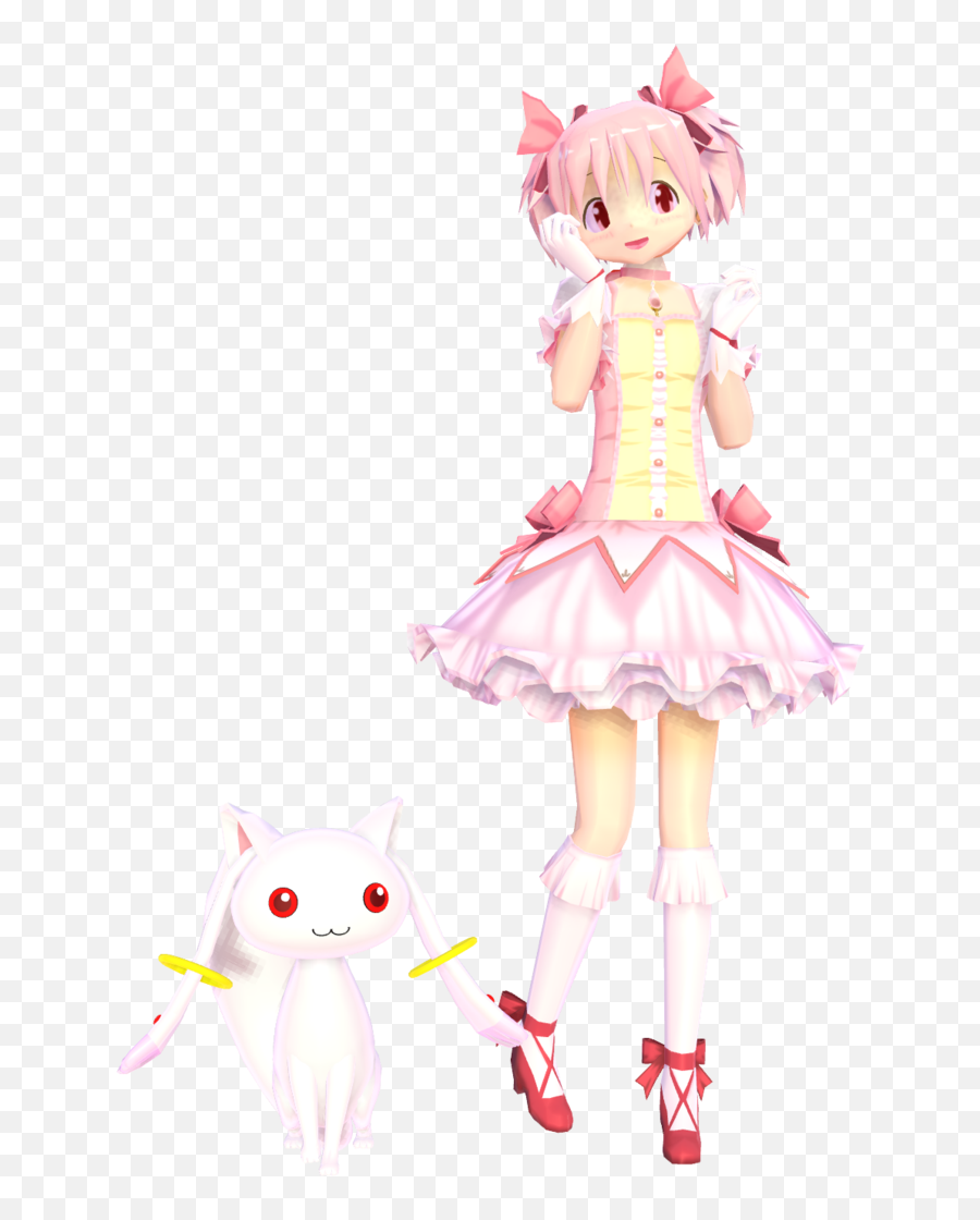 Madoka Kaname - Lpsflower Photo 38106221 Fanpop Madoka Magica Mmd Model Png,Madoka Kaname Transparent