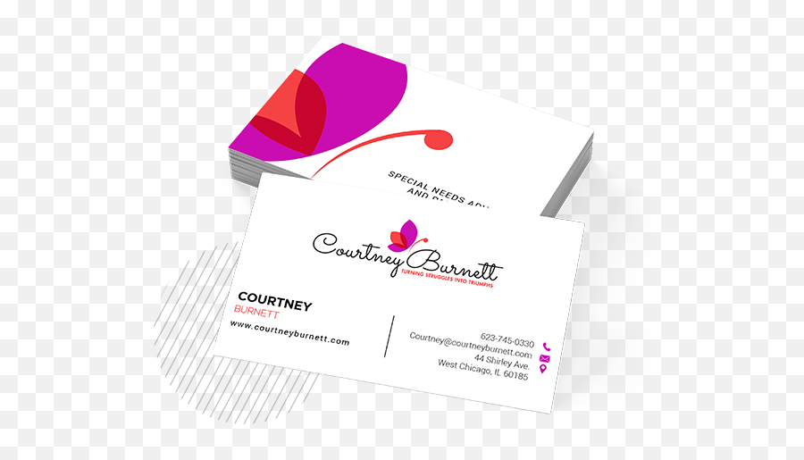 Professional Business Card Design - Horizontal Png,Business Card Png