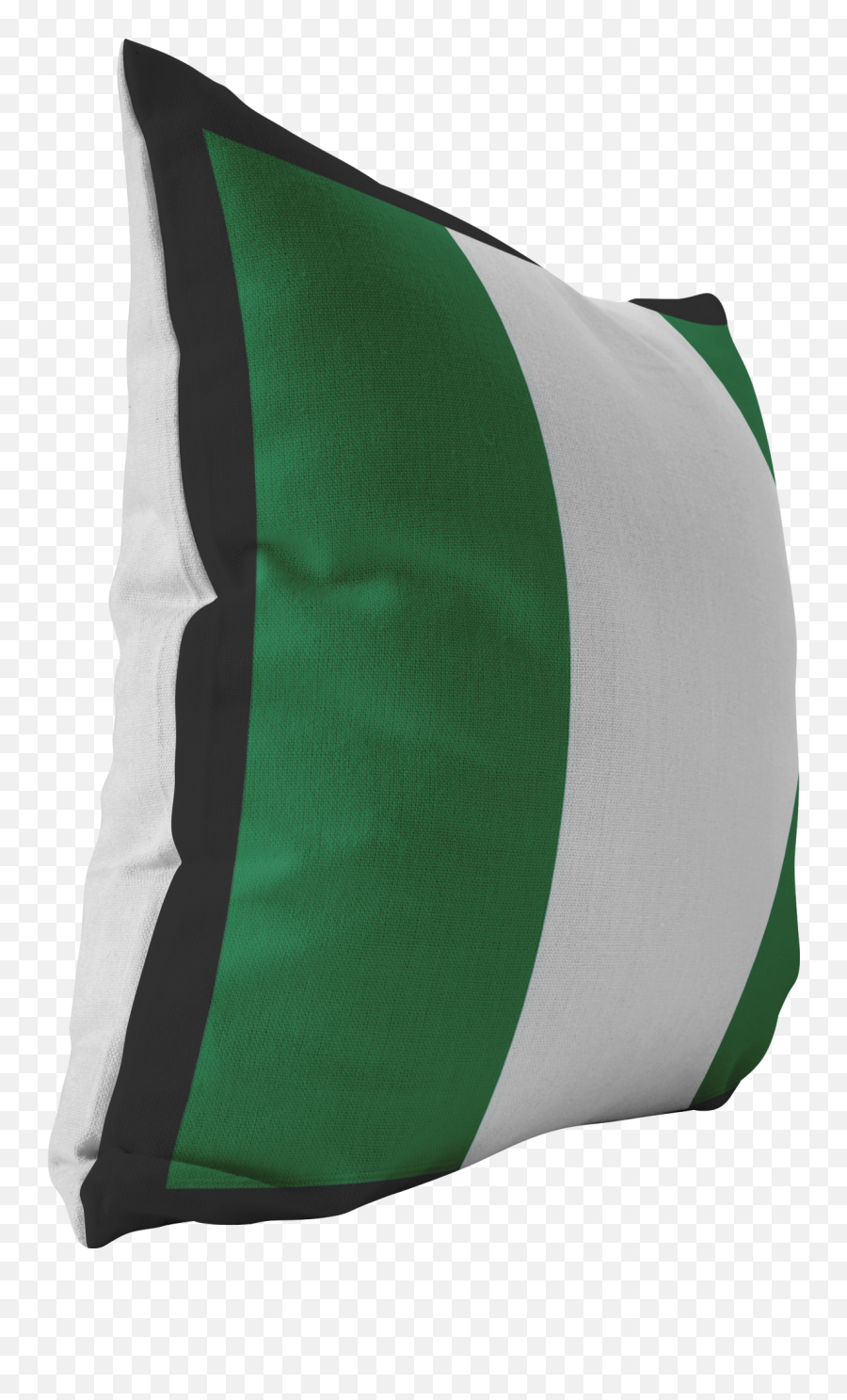 Nigerian Flag Throw Pillow - Pillow Png,Nigerian Flag Png