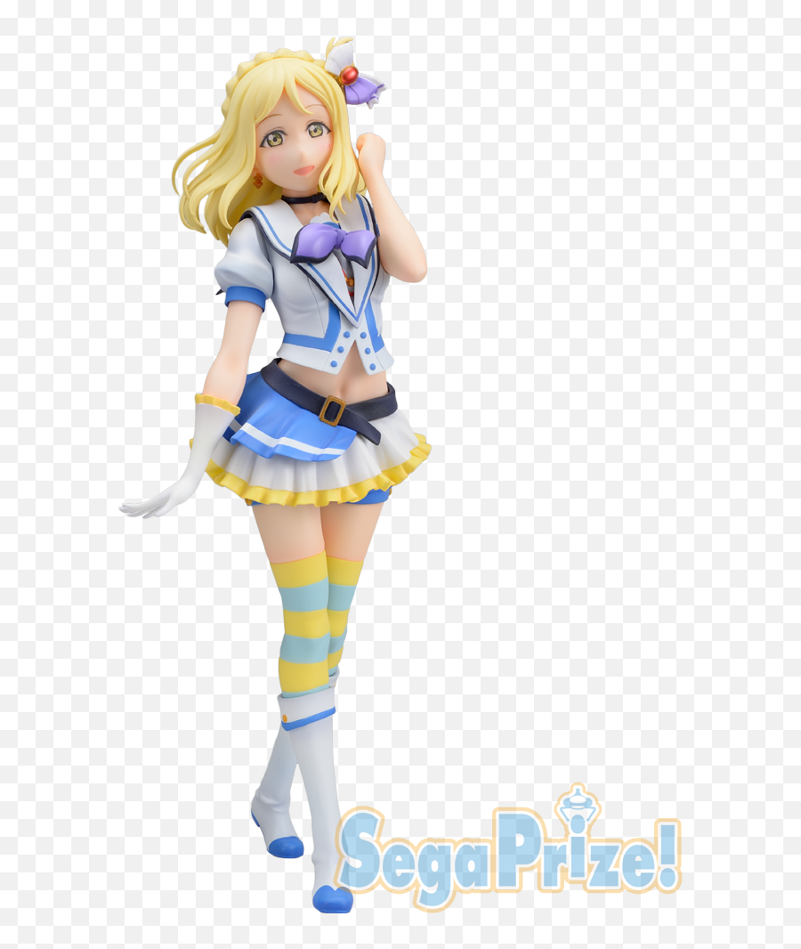 Love Live Sunshine Figure Sega Mari Ohara Aozora Jumping - Sega Prize Png,Mari Ohara Transparent