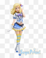 Love Live Sunshine Figure Sega Mari Ohara Aozora Jumping - Sega Prize Png,Mari Ohara Transparent