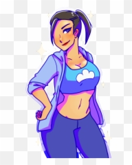 Karamatsu Karako Ive Sticker By Poopoo - Midriff png