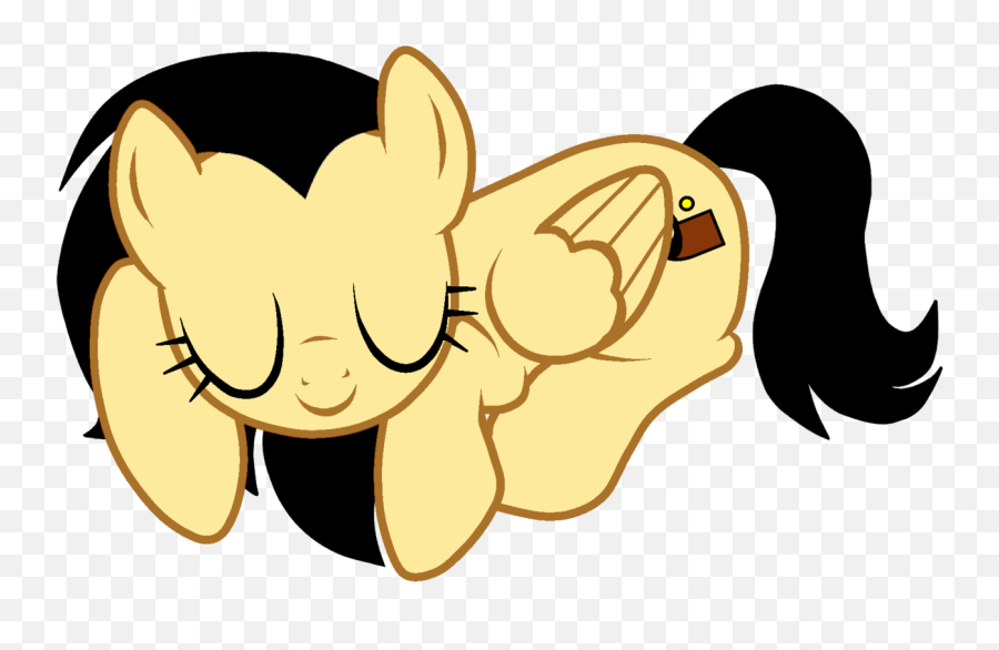 Cutie Mark Eyes Closed Female Mare Oc - Pony Clipart Cartoon Png,Kiss Mark Png