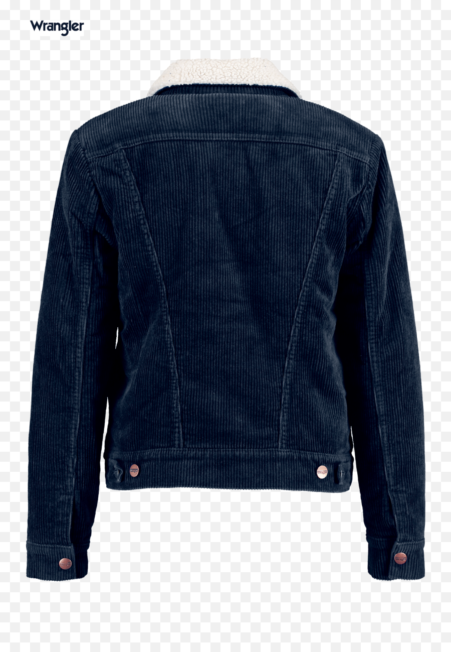 Women Jacket Cord Icon Sherpa Black Buy - Long Sleeve Png,Icon Women Jacket