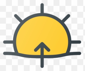 Weather Forcast Sun Sunny Day Rise Sunrise Free Icon - Sleep Awareness Week 2021 png