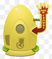 Technologyyellowcartoon Png Clipart - Royalty Free Svg Png Teleporter Clipart,Crown Cartoon Png