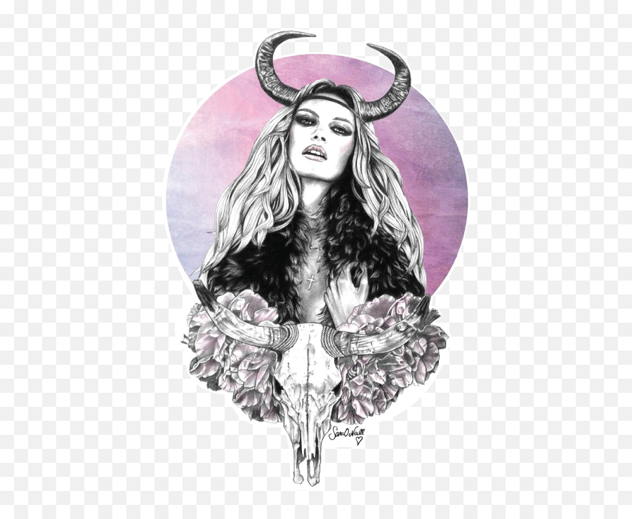 Zodiac Series - Taurus Queen Png,Taurus Icon