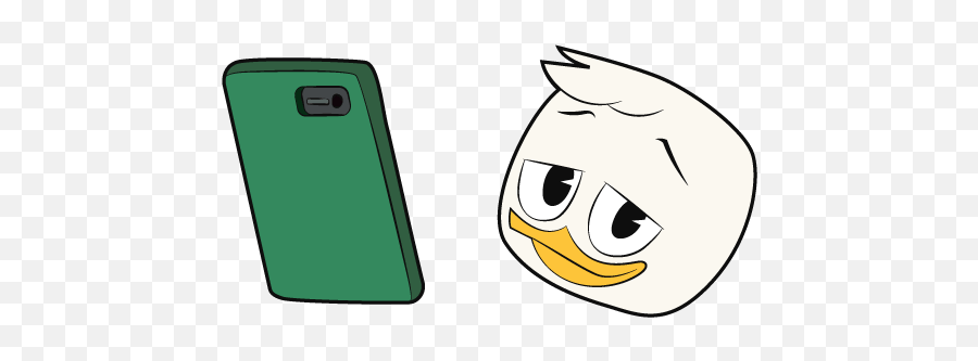 Ducktales Louie Duck And Phone Disney Cartoons - Phone Ducktales Png,Scrooge Mcduck Icon