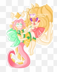 I Created This Star Guardian Neeko X Ahri Pic While Ago - Fictional Character png
