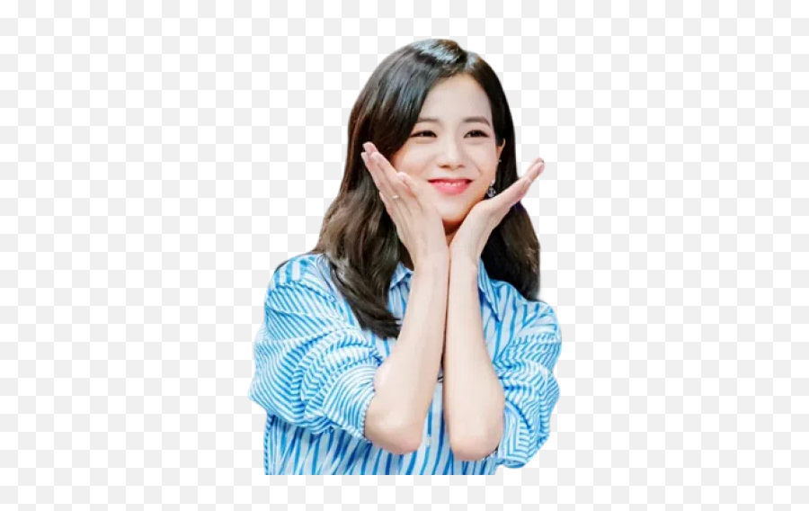 Whatsapp Stickers - Happy Png,Jisoo Icon