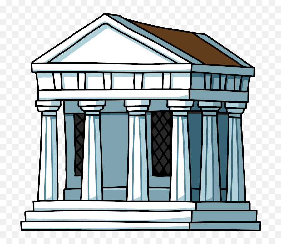 Greek Column Png - Greek Temple Clipart,Greek Column Png