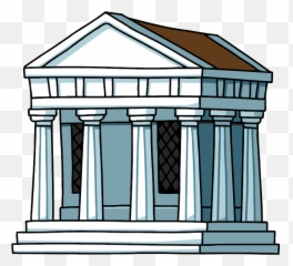 Greek Column Png - Temple Clipart