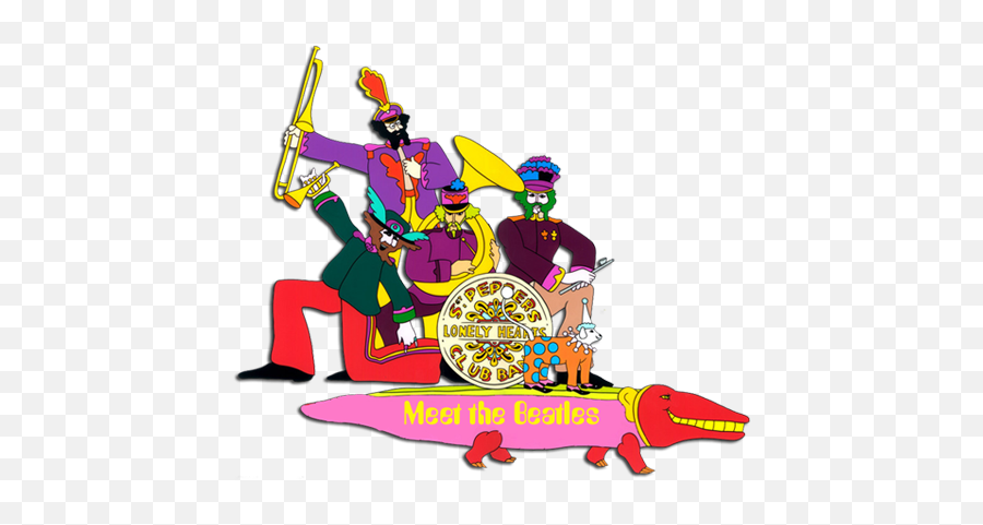 Beatles - Sgt Peppers Yellow Submarine Png,Beatles Png