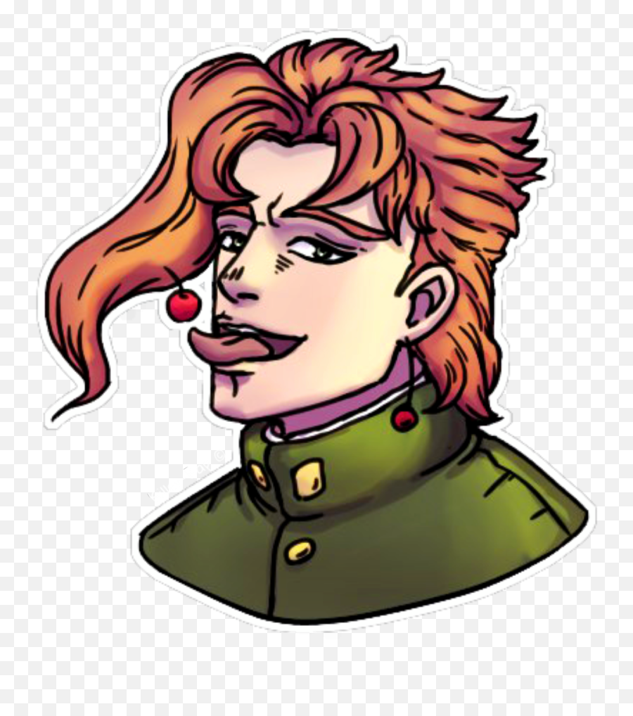 Noriaki Kakyoin Noriakikakyoin Jojo Jojosbizarreadventu - Emote Jojo Bizarre Adventure Png,Kakyoin Png