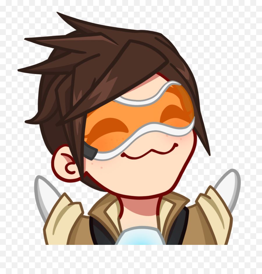 Leah - Overwatch Discord Emojis Png,Tracer Png