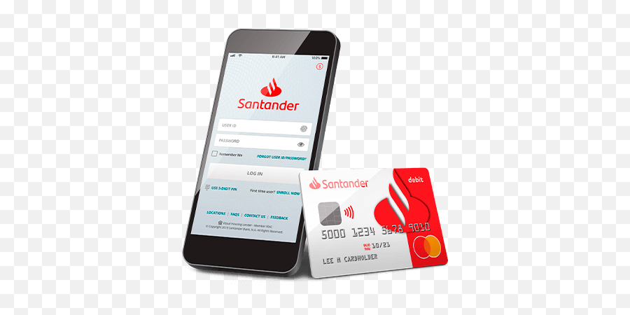 Update Contact - Santander Santander Bank Account Png,Santander Desktop ...